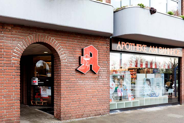 Apotheke am Bahnhof - Aussenansicht