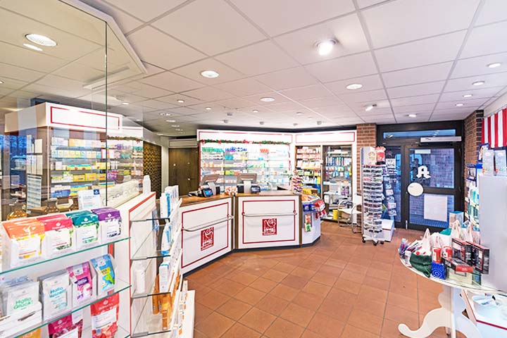 Apotheke am Bahnhof - Innenansicht