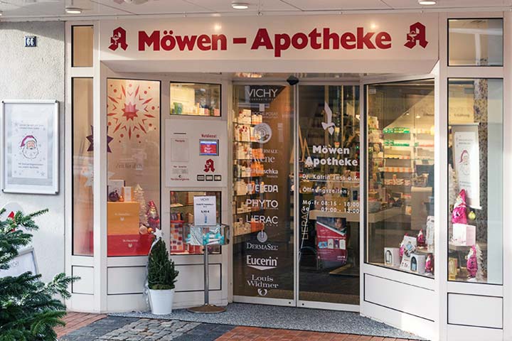 Möwen Apotheke - Aussenansicht